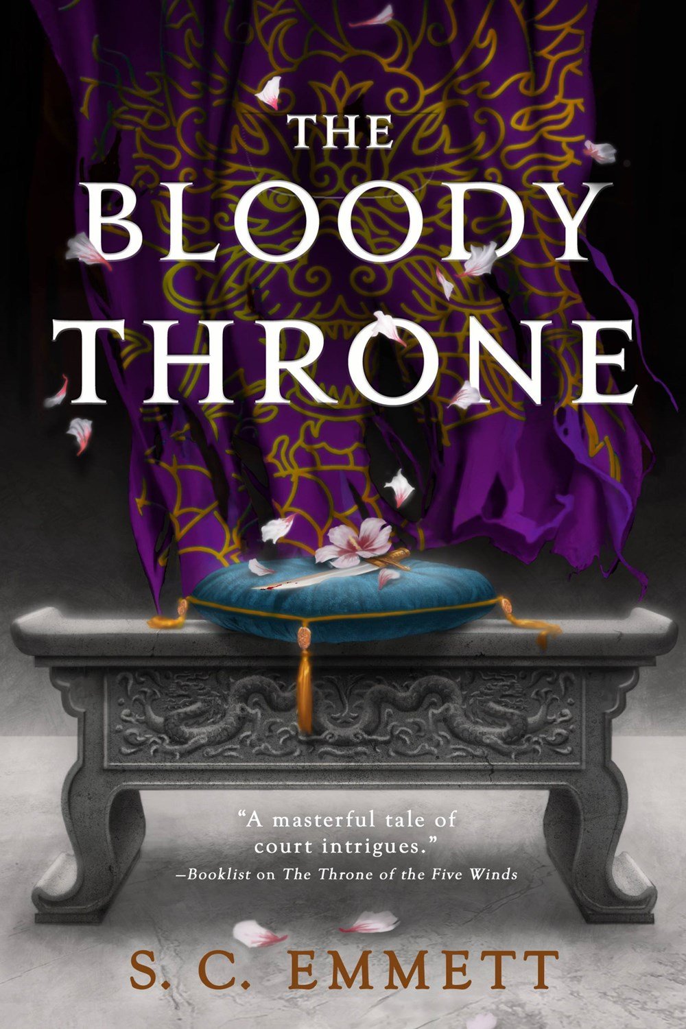 The Bloody Throne by S. C. Emmett - “A richly detailed epic of ambition, honor, and sacrifice, The Bloody Throne is the masterful conclusion to Hostage of Empire, a medieval East Asia-inspired fantasy trilogy.”Find it on Goodreads