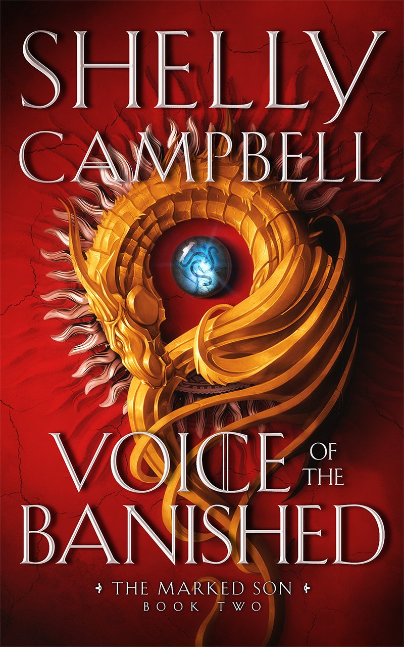 Voice of the Banished by Shelly Campbell - “Betrayed, broken, and banished, Akrist is left to wander the wilderness in search of his lost love, Yara. But he’s not alone. Against all odds, he has bonded with Nardiri, one of the world’s last dragons.”Find it on Goodreads