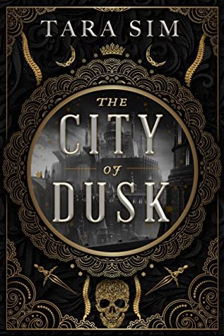 The City of Dusk by Tara Sim - “Set in a gorgeous world of bone and shadow magic, of vengeful gods and defiant chosen ones, The City of Dusk is the first in a dark epic fantasy trilogy that follows the four heirs of four noble houses—each gifted with a divine power—as they form a tenuous alliance to keep their kingdom from descending into a realm-shattering war.”Find it on Goodreads