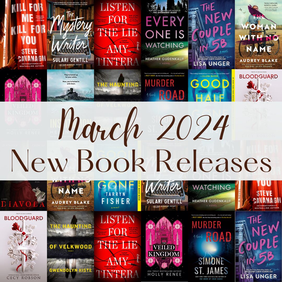 March 2024 New Book Releases Just Peachy Editorial
